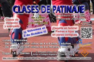 2013_09_12 Cartel clases Alhaurin 2013-2014_r