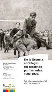 Cartel Exposicion Escuela al Colegio