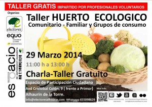 taller huerto gratis