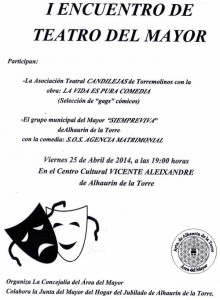cartel encuentro teatro mayor