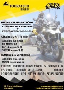 cartel motos garrido