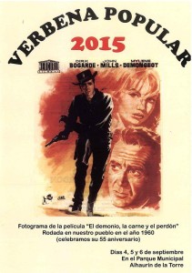 cartel verbena popular