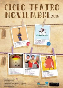 ciclo teatro noviembre