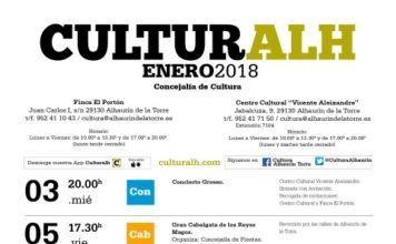 Primera Agenda Cultural del año 2018