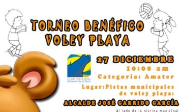 Torneo Benéfico Voley Playa 27 diciembre
