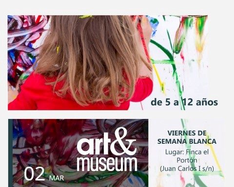 Taller Infantil «Mancharte» con Art&Museum en Alhaurín de la Torre