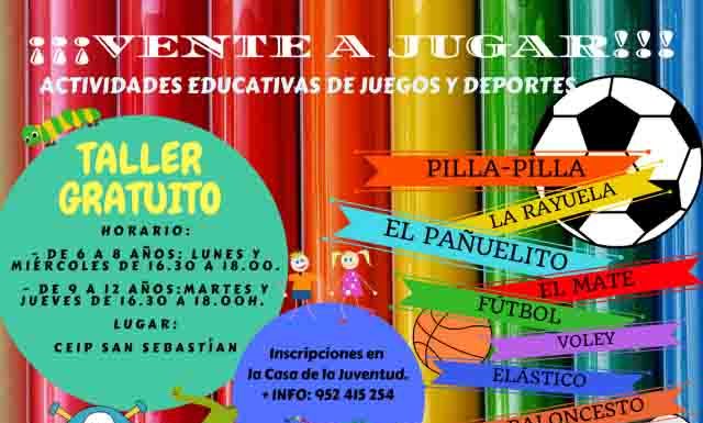 Taller Educativo de Juegos y Deportes