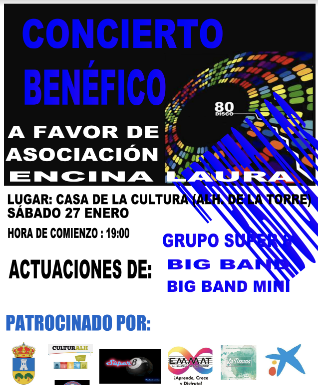 «Tributo Años 80», Concierto Benéfico