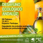 Electores invita a Desayuno Ecológico Andaluz el Día de Andalucía.