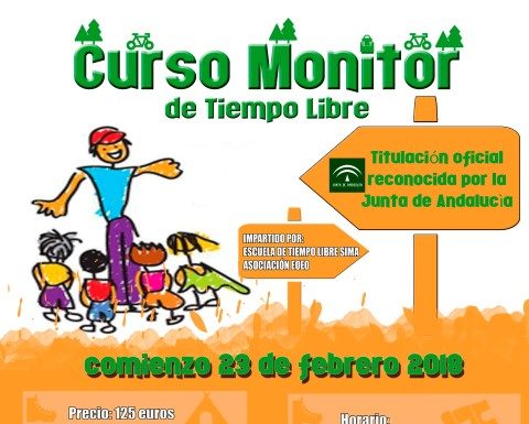 Convocatoria de un nuevo curso de Monitor de Ocio y Tiempo Libre para jóvenes