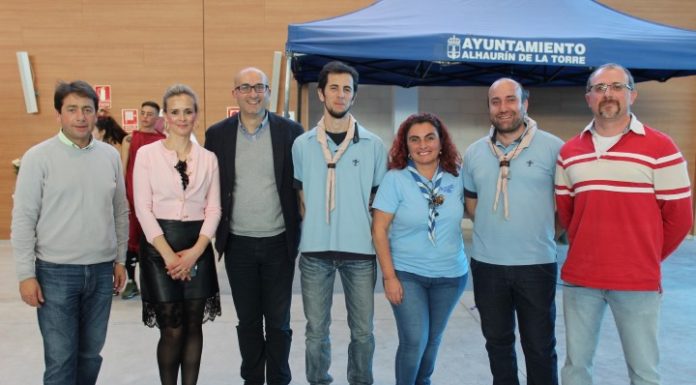 Alhaurín de la Torre reúne a cerca de un millar de scouts de toda la provincia en El Peñón