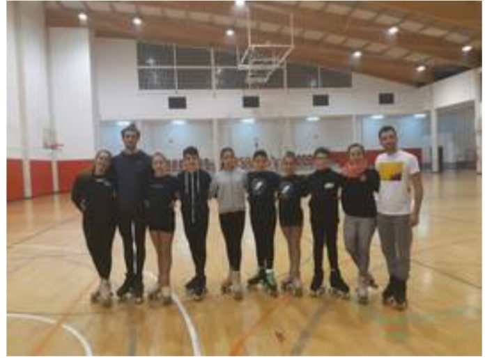El campeón del mundo Alessandro Spigai imparte en Alhaurín un curso de tecnificación de patinaje artístico