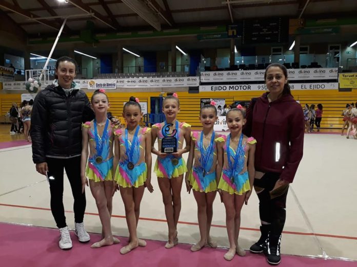 La gimnasia rítmica de Alhaurín de la Torre, entre las mejores de Andalucía