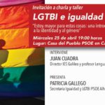 Charla y Taller sobre Igualdad LGTBI