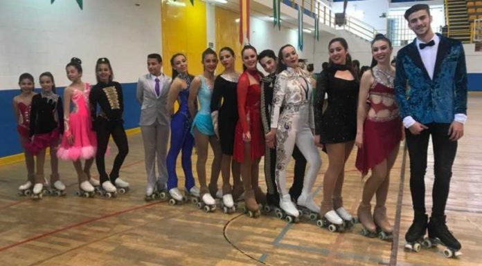 Grandes resultados del patinaje artístico de Alhaurín en los Provinciales de Danza