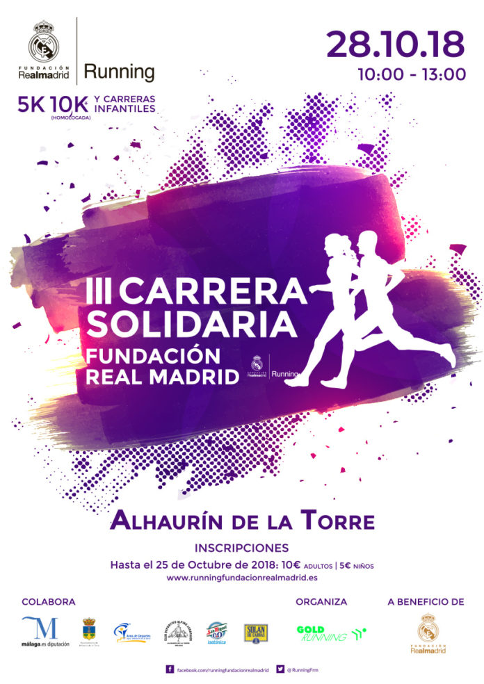 La Carrera Real Madrid Alhaurín abre sus inscripciones