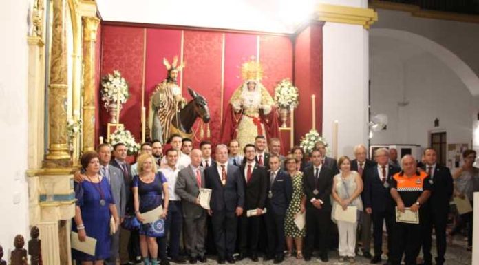 Toma de posesión de la nueva junta de gobierno de la Pollinica de Alhaurín de la Torre