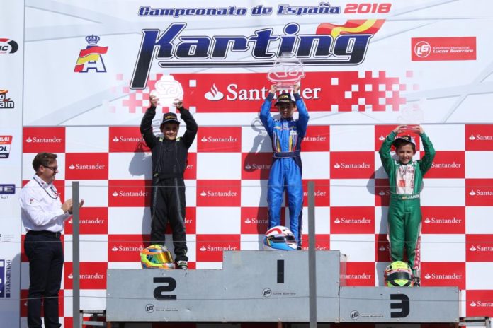 Alberto Hurtado, subcampeón de España de Karting