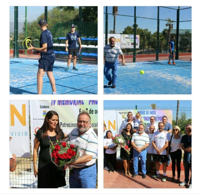 Este mediodía se clausura el IV Memorial de Pádel ‘Paco Pérez Peral’