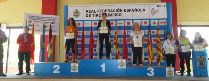 Amalia Ramondelli, 3ª en el Campeonato de España de Pistola de Velocidad