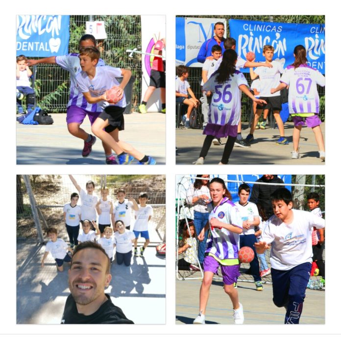 La Escuela de Balonmano de Alhaurín de la Torre en la V concentración Benjamín de Diputación