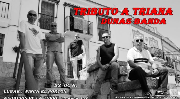 8 de junio, Concierto «Tributo a Triana», Dunas Banda, Alhaurín de la Torre