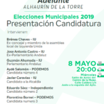 Presentación candidatura Adelante Alhaurín de la Torre