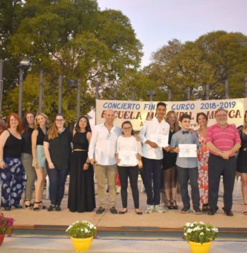 Multitudinario concierto de fin de curso de la Escuela Municipal de Música y Danza