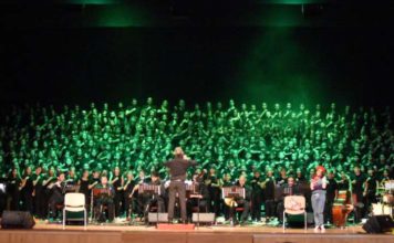 La Cantata andaluza ‘Palabras al Vuelo’ debuta en Málaga, con 750 alumnos de 19 centros educativos