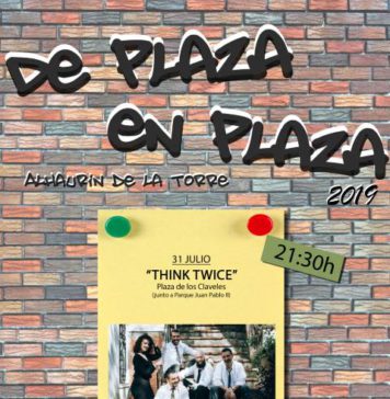 Continúa «De Plaza en Plaza» con la actuación del grupo «Think Twice».