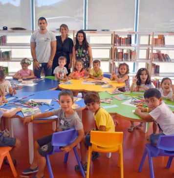 Éxito absoluto en el comienzo de los talleres de lectura infantil de la Biblioteca para el mes de julio