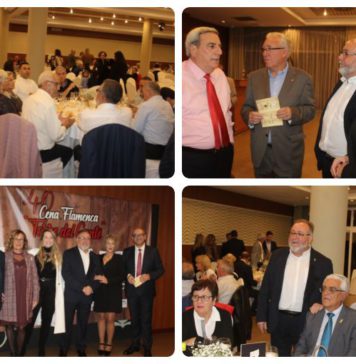La Cena Flamenca de la Peña Torre del Cante alcanza su cuadragésima edición con más de 200 asistentes