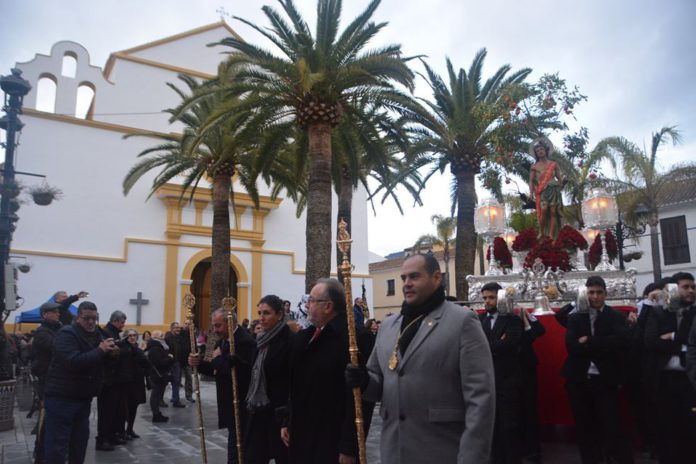 La procesión de San Sebastián pone un brillante cierre a los actos en honor del Patrón