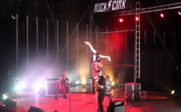La música rock y las artes circenses brillaron en un sorprendente espectáculo en El Portón