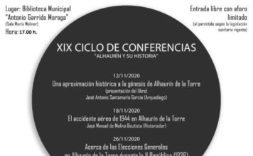 El Ciclo ‘Alhaurín y su Historia adelanta sus conferencias a las cinco de la tarde