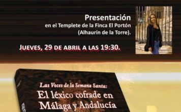 El libro ‘El léxico cofrade en Málaga y Andalucía’ se presentará en Alhaurín de la Torre