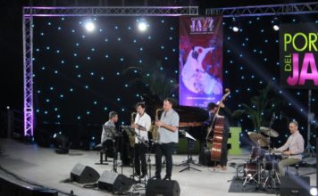 Los saxofonistas de Tenorism cierran con brillantez la edición 2021 del Portón del Jazz