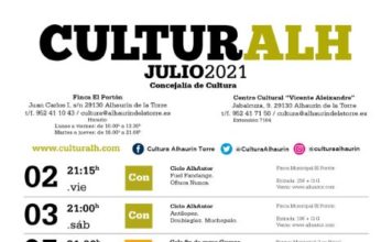 Programación Culturalh julio y avance de agosto 2021
