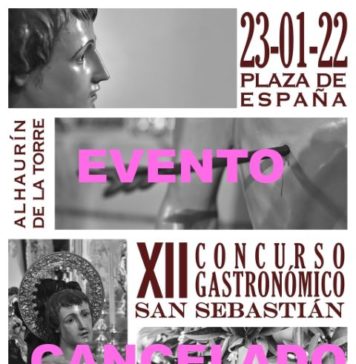 Cancelado el XII Concurso Gastronómico San Sebastián por el avance de los contagios