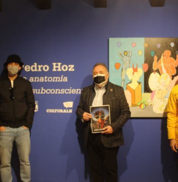 El joven malagueño Pedro Hoz Domínguez exhibe su «Anatomía del Subconsciente» en la Sala el Portón
