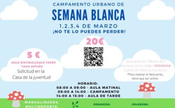 Vuelve el Campamento Urbano de Semana Blanca de la Casa de la Juventud de Alhaurín de la Torre