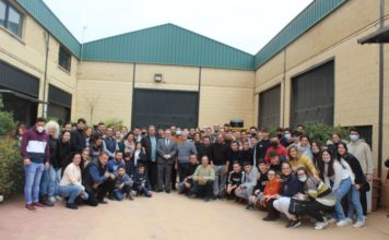 Los Verdes y la Pollinica organizaron una comida de convivencia este domingo