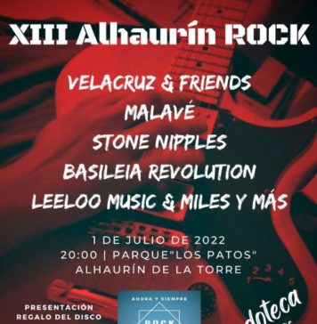 El Alhaurín Rock regresa con más fuerza que nunca tras dos años de parón por la pandemia