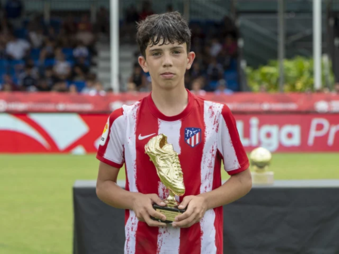 El futbolista alhaurino Guille Trujillano, campeón y estrella de la prestigiosa Liga Promises