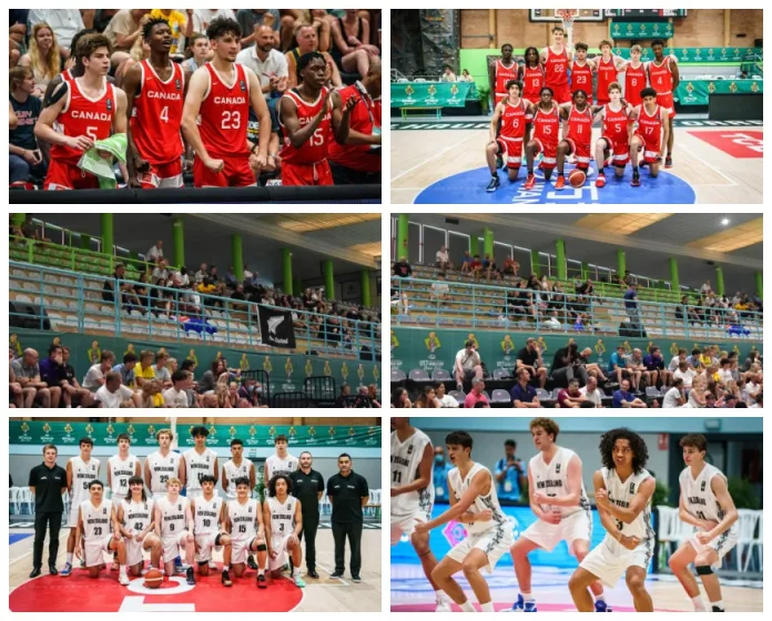 La FIBA World Cup 2022 comienza en el Pabellón El Limón con una victoria contundente de Canadá frente a Nueva Zelanda