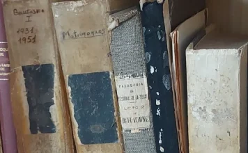 El Centro Sesmero digitaliza tres libros sacramentales de la iglesia de San Sebastián