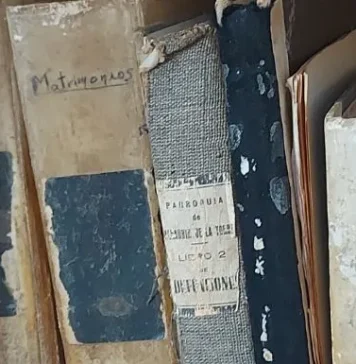 El Centro Sesmero digitaliza tres libros sacramentales de la iglesia de San Sebastián
