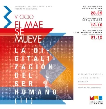 El filósofo José Antonio Marina cerrará este jueves la V edición del Ciclo ‘El MAE se mueve’