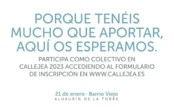 El Área de Participación Ciudadana comienza a preparar la cuarta edición de ‘Callejéate’