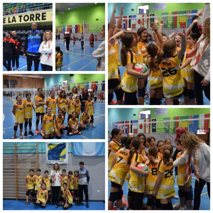 Alhaurín de la Torre reúne a jóvenes jugadores de voleibol de toda la provincia